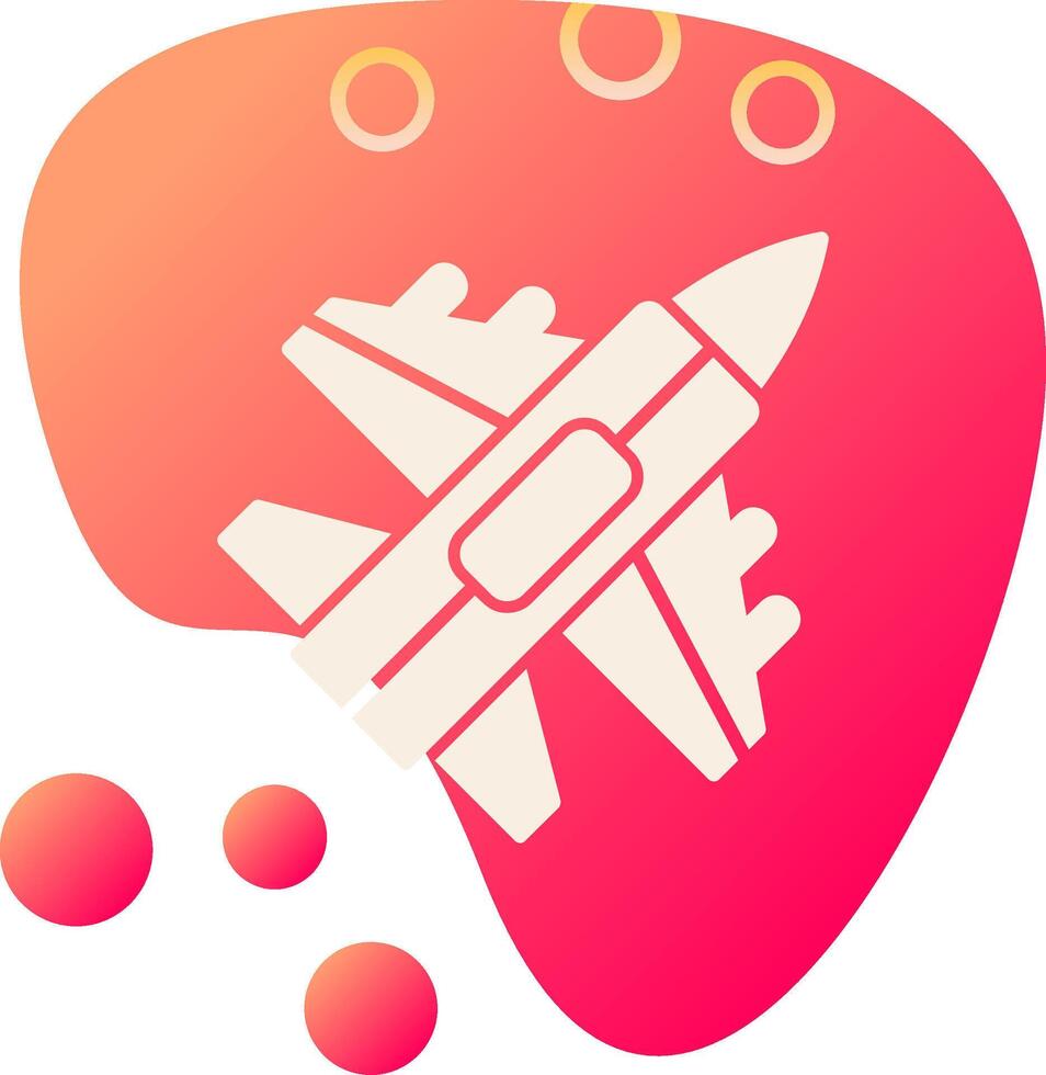 Jet Fighter Vector Icon