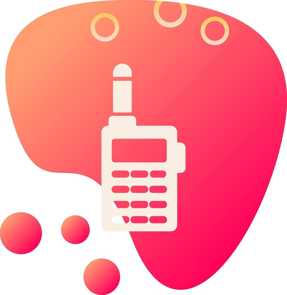 Walkie Talkie Vector Icon