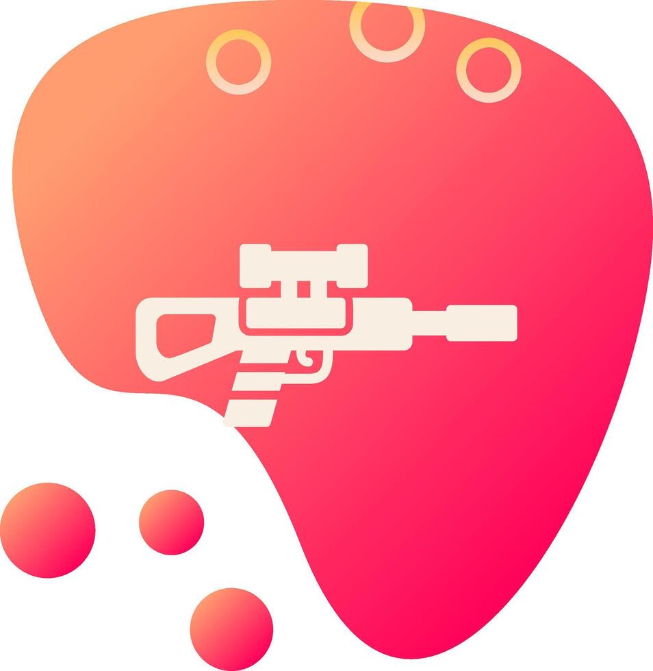 Sniper Rifle Vector Icon