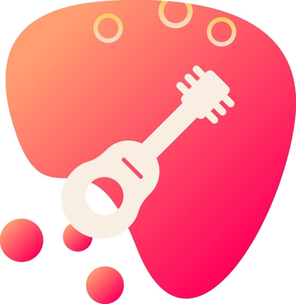 icono de vector de guitarra