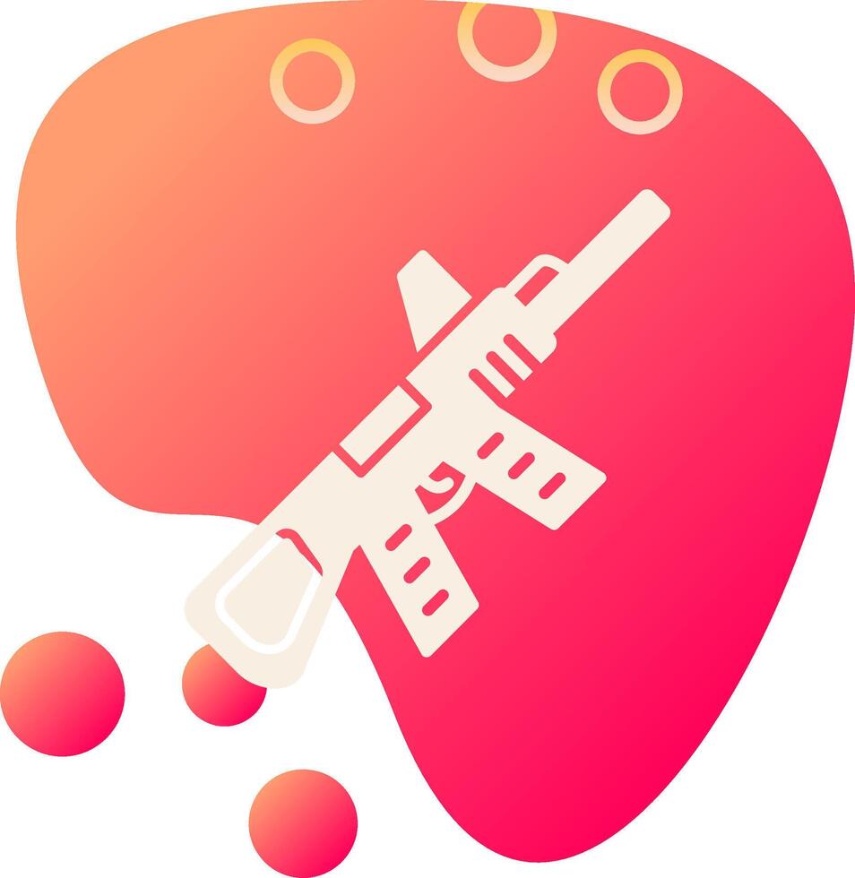 Machine Gun Vector Icon