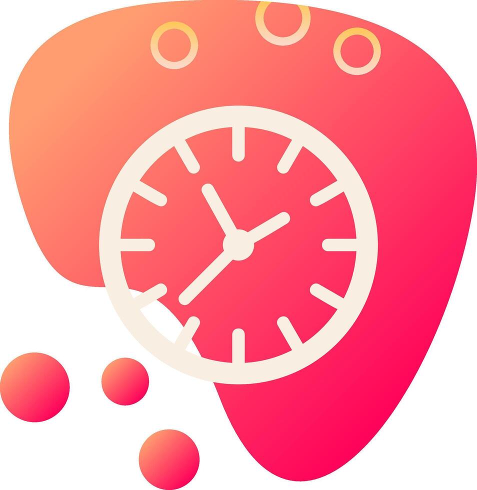 icono de vector de tiempo