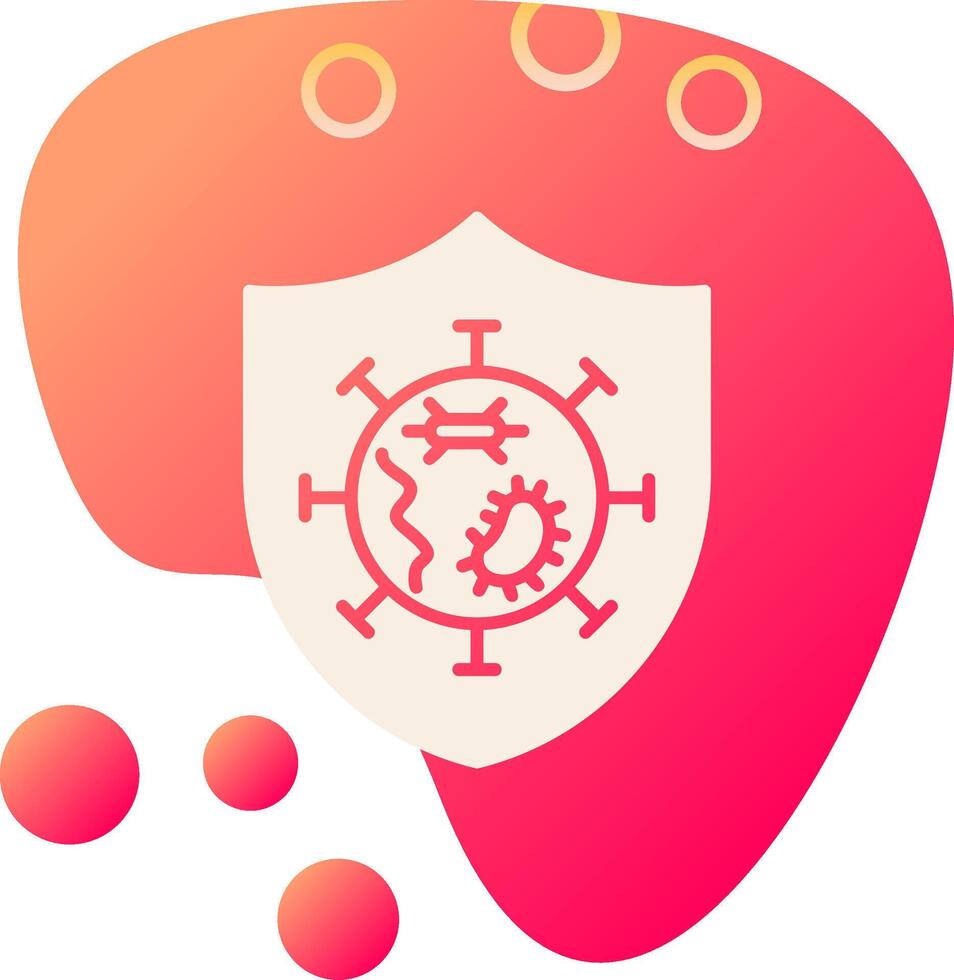 Germs Protected Vector Icon