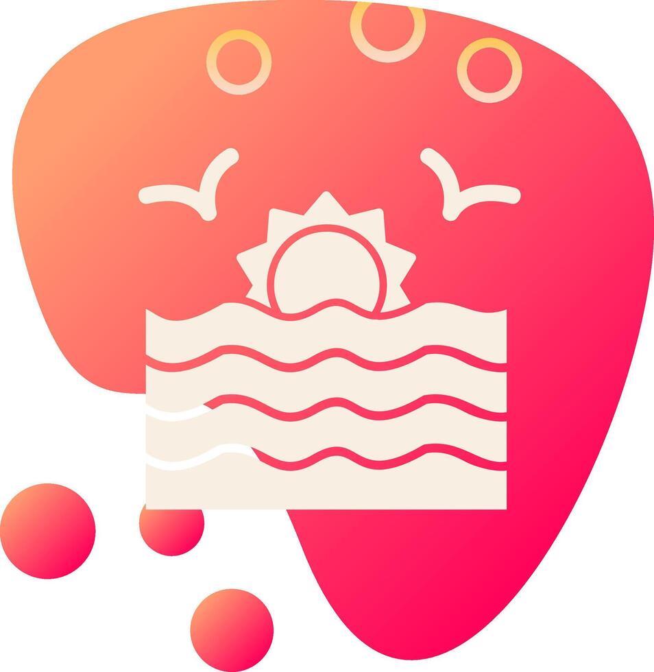 Sunset Vector Icon