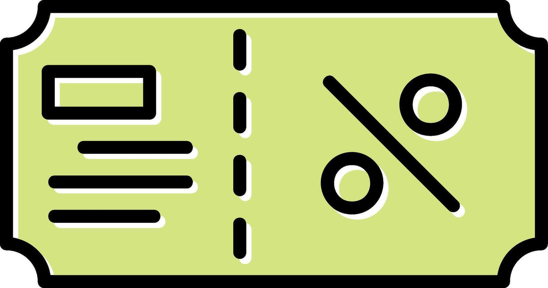 Gift Voucher Vector Icon
