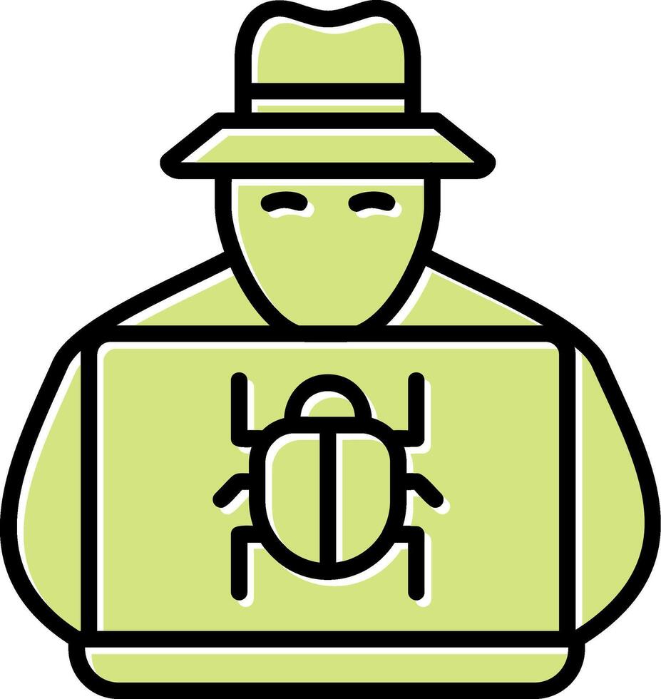 Hacker Vector Icon