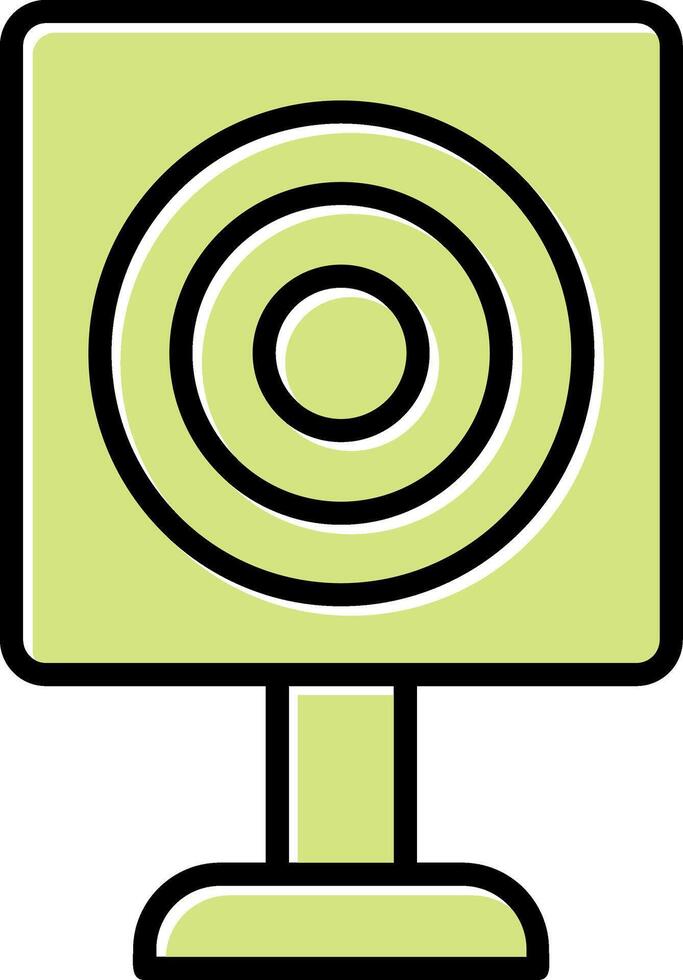 Military Target Vector Icon
