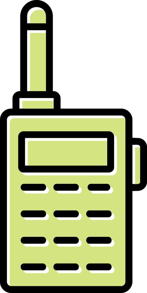 Walkie Talkie Vector Icon