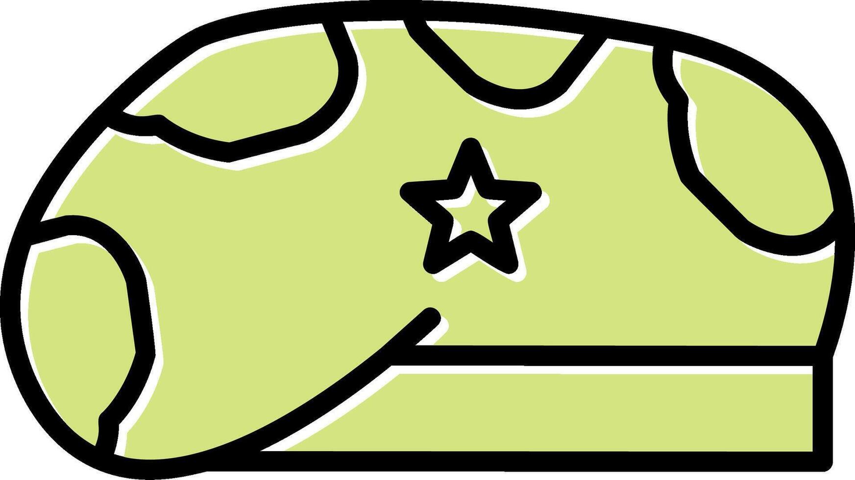Military Hat Vector Icon