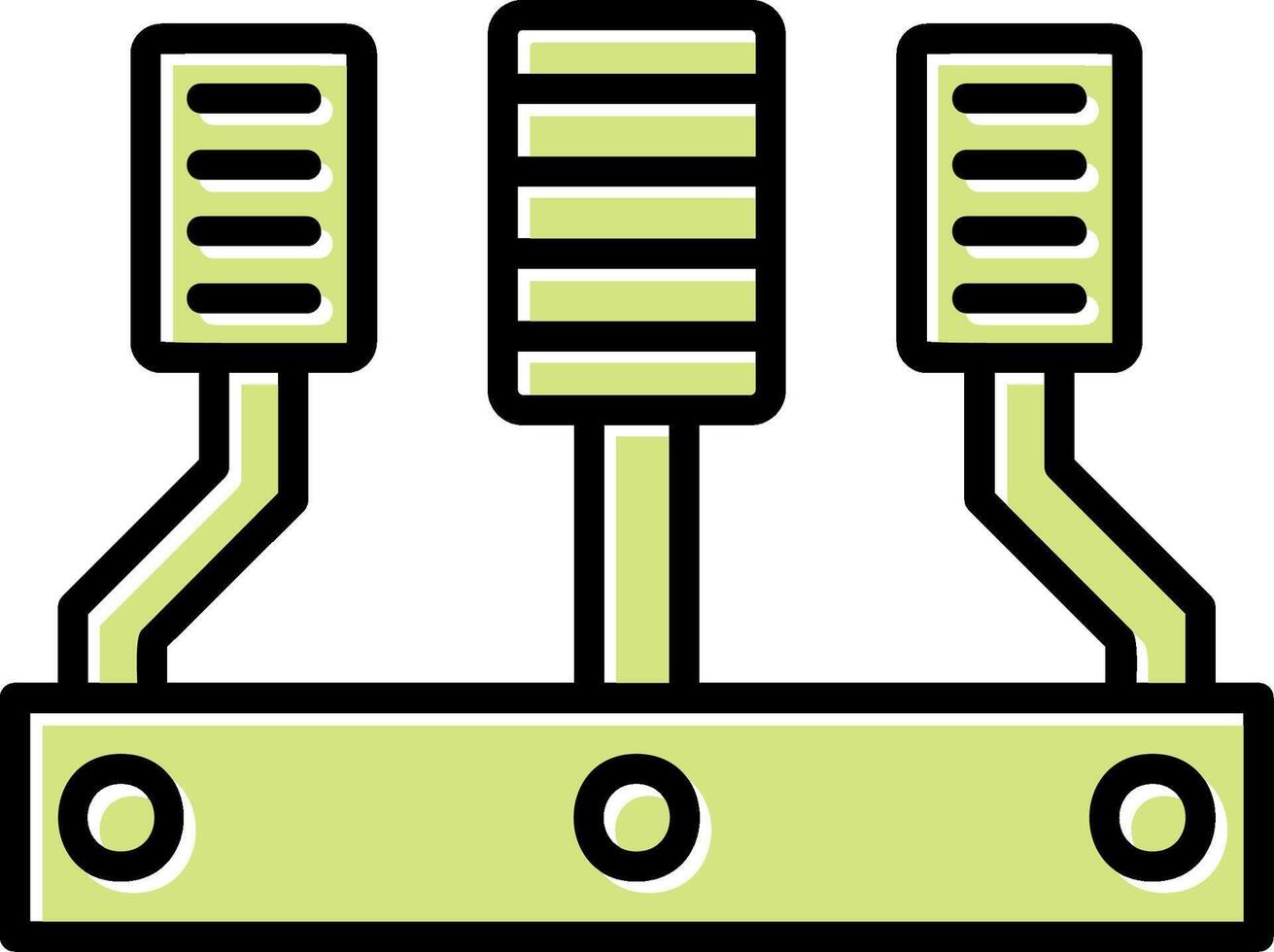 Car Accelerator Vector Icon