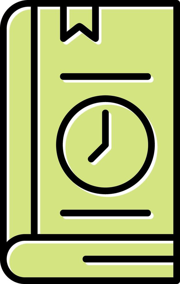 Book Time Limit Vector Icon