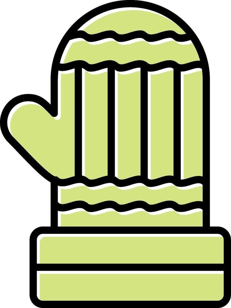 Mitten Vector Icon