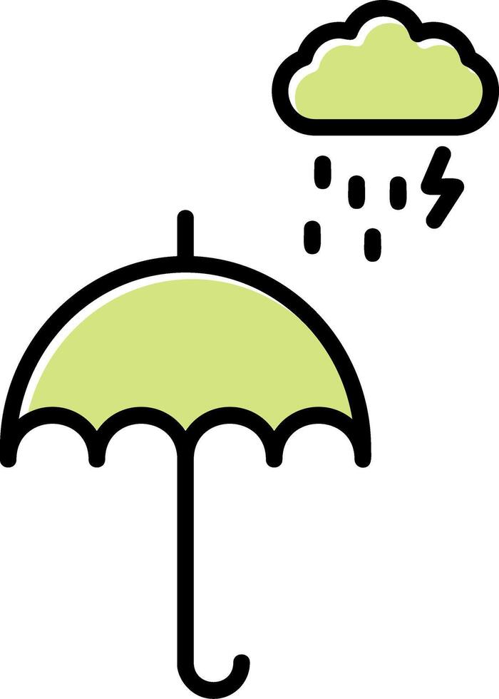 Umbrella Vector Icon
