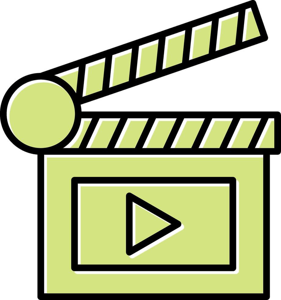 Clapperboard Vector Icon