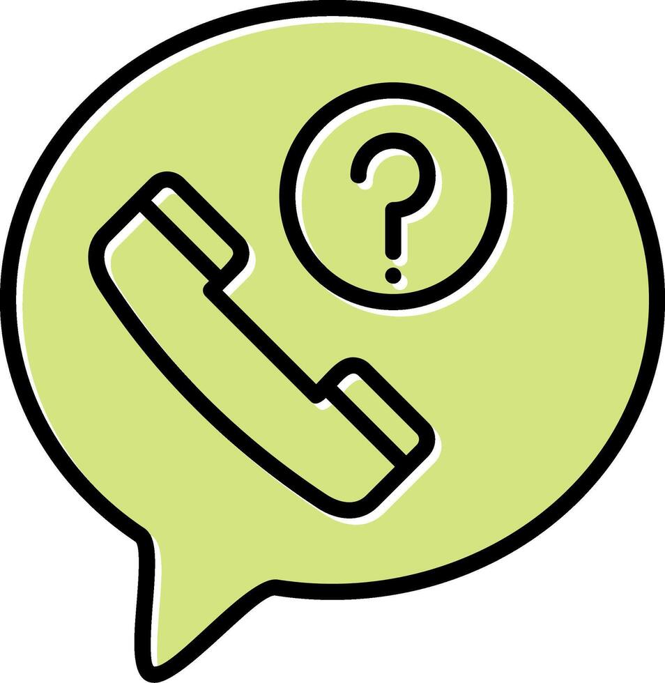 Missed call Vector Icon