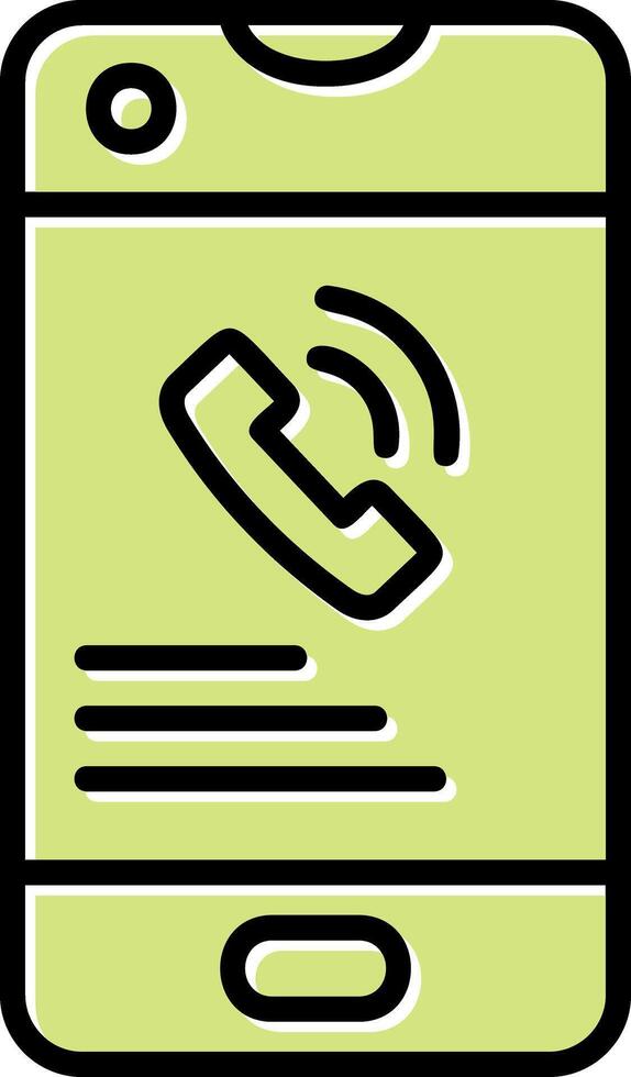 Phone Call Vector Icon