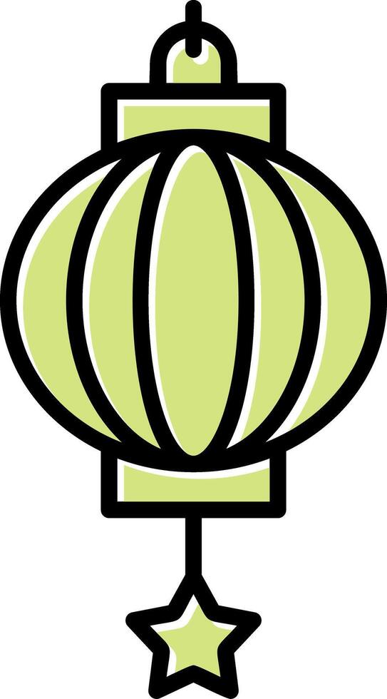 Chinese Lantern Vector Icon