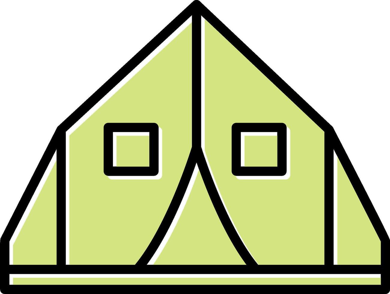 Tent Vector Icon