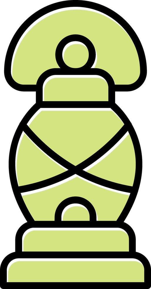 Hand Lantern Vector Icon