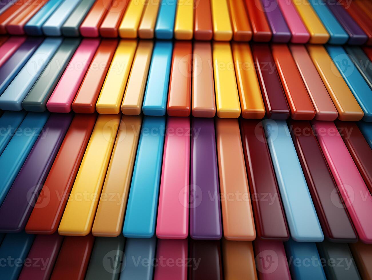 AI generated Colorful vertical stripes background Parallel Multicolored lines texture photo