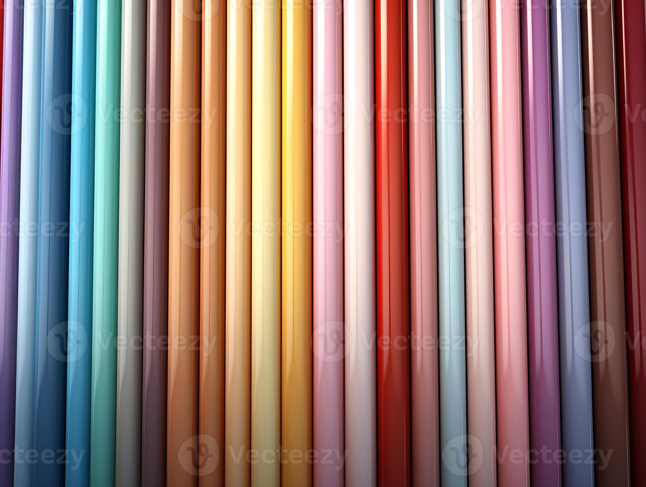 AI generated Colorful vertical stripes background Parallel Multicolored lines texture photo