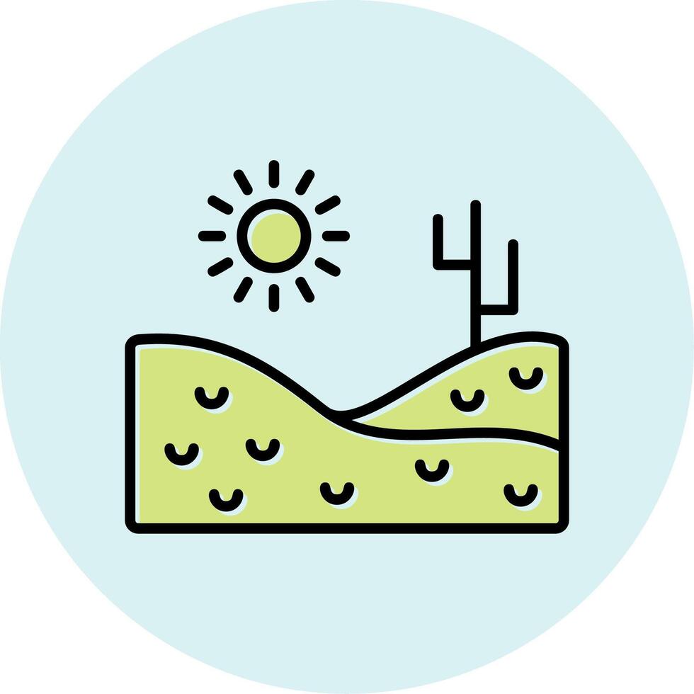 Desert Vector Icon