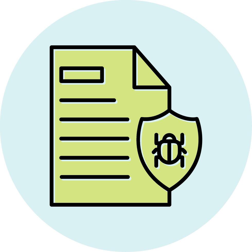 File protect Vector Icon