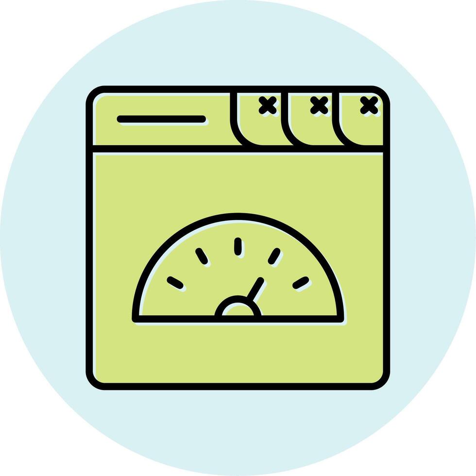 Page Speed Vector Icon