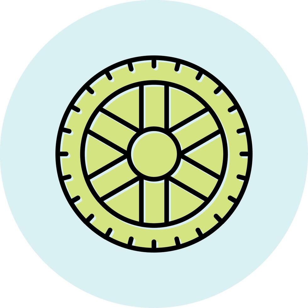 Tire Vector Icon