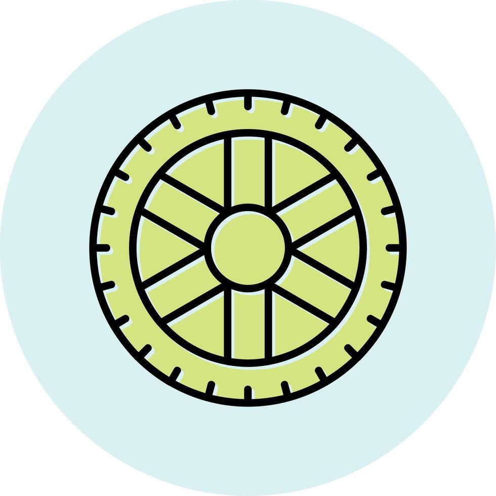 Tire Vector Icon