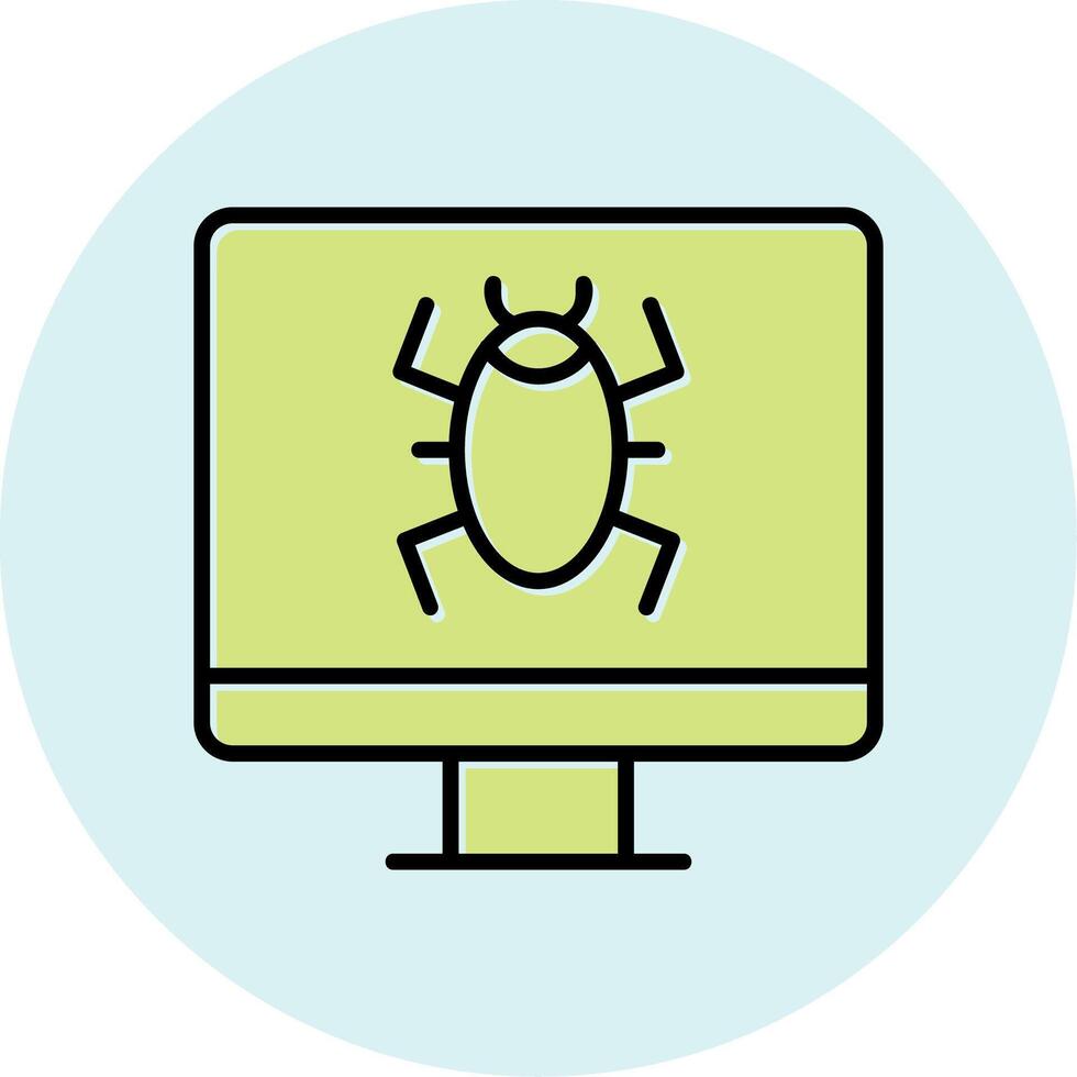 Computer Virus Vector Icon