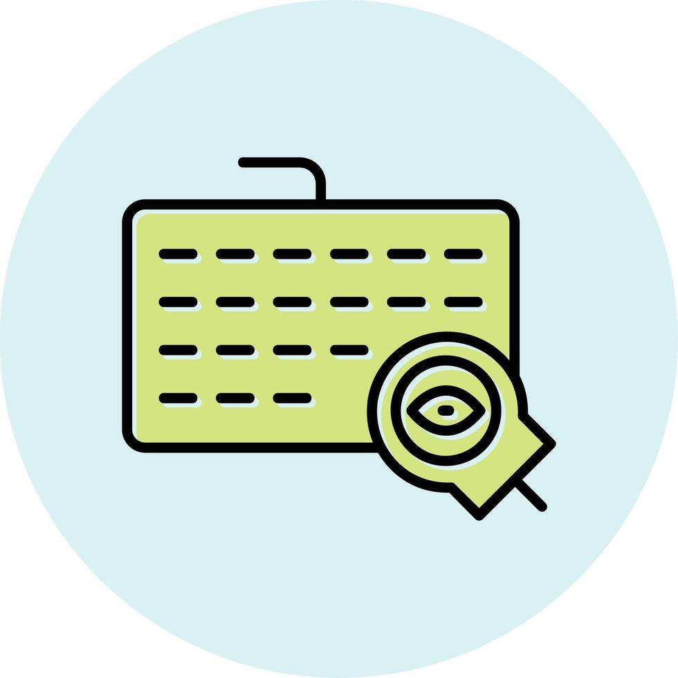 Keylogger Vector Icon