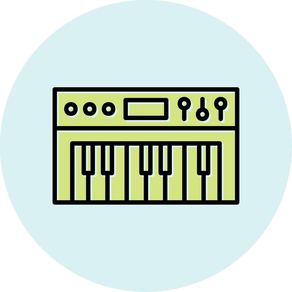 sintetizador vector icono