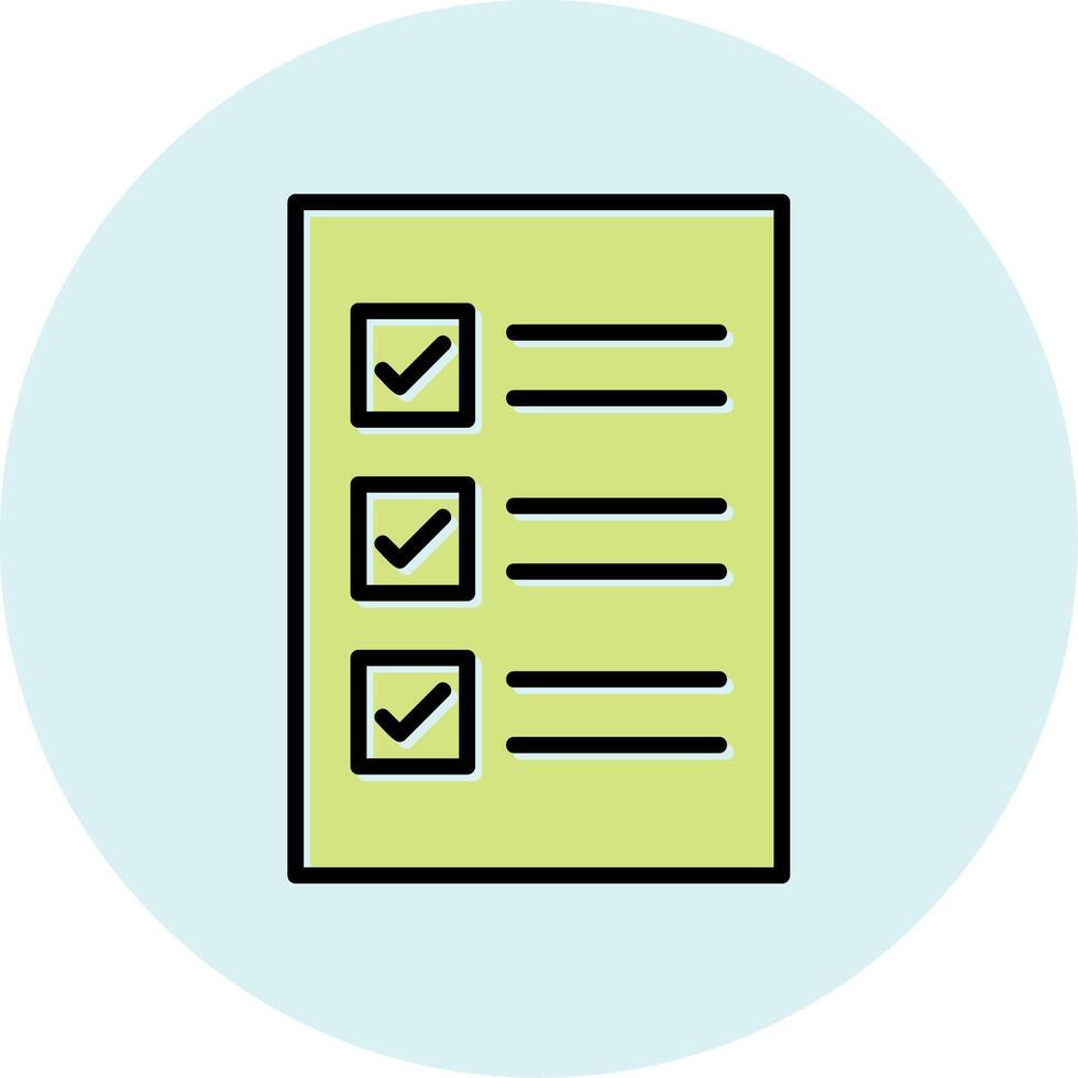 Check List Vector Icon