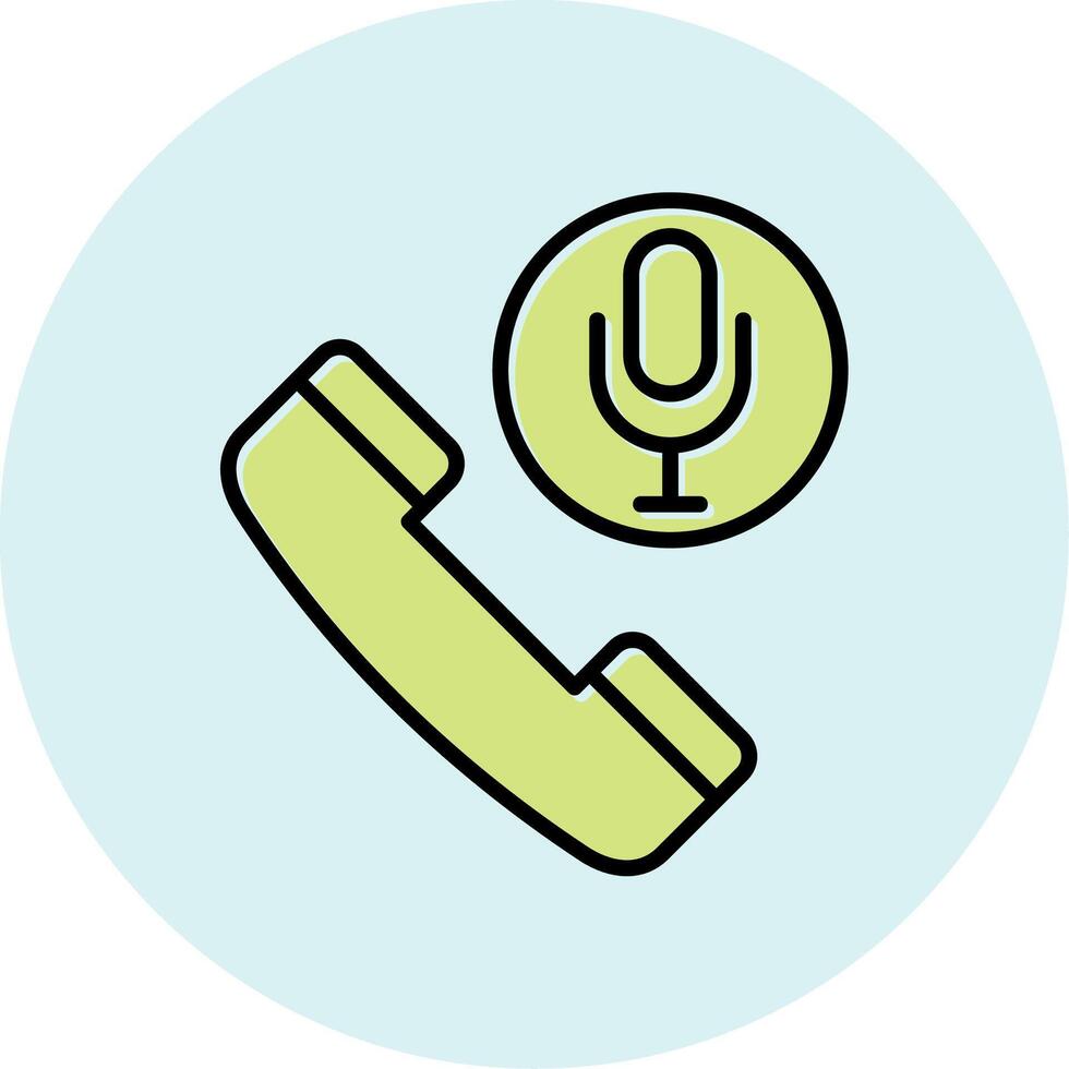 Call Record Vector Icon