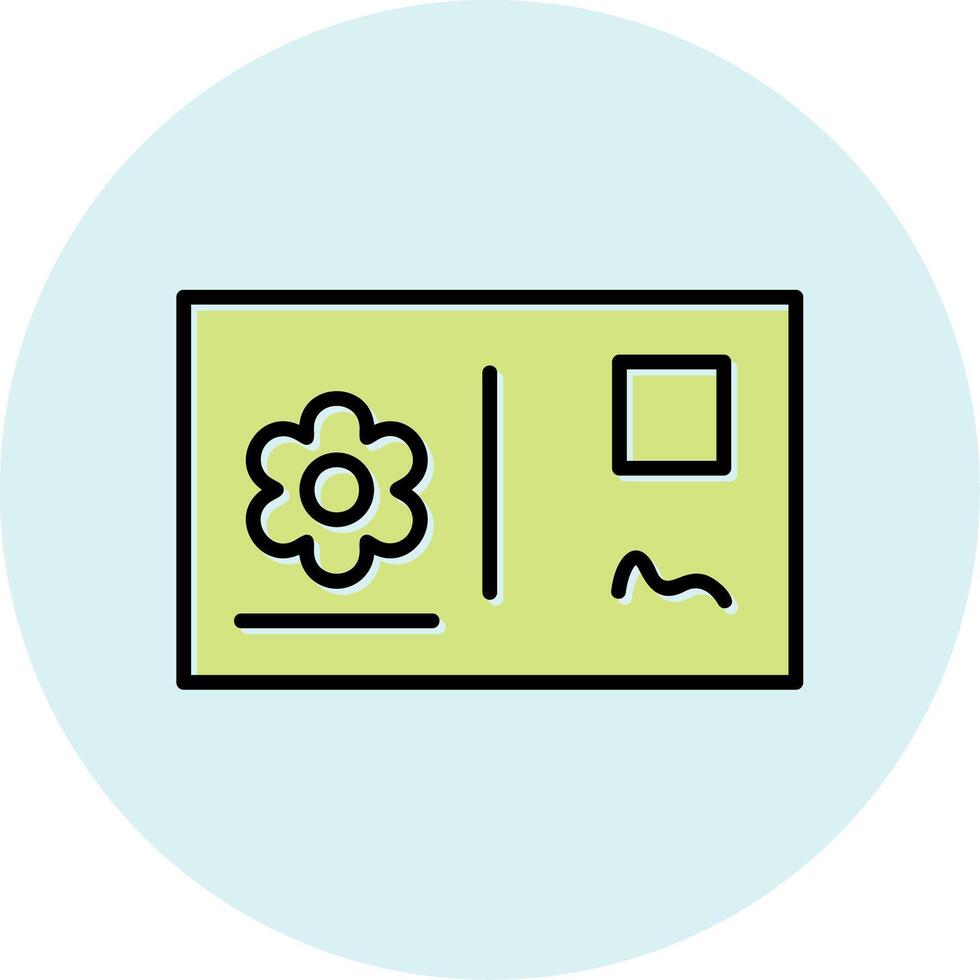 Postcard Vector Icon