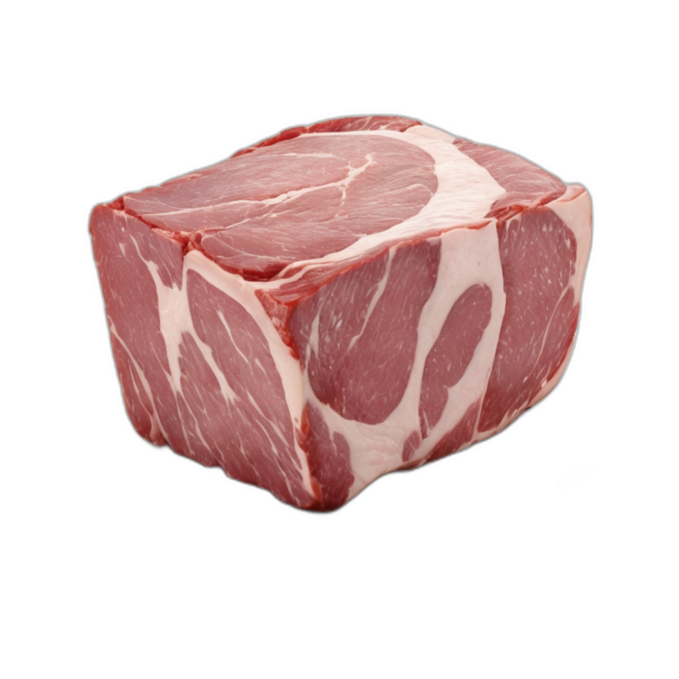 3d rendered Meat in its raw state png
