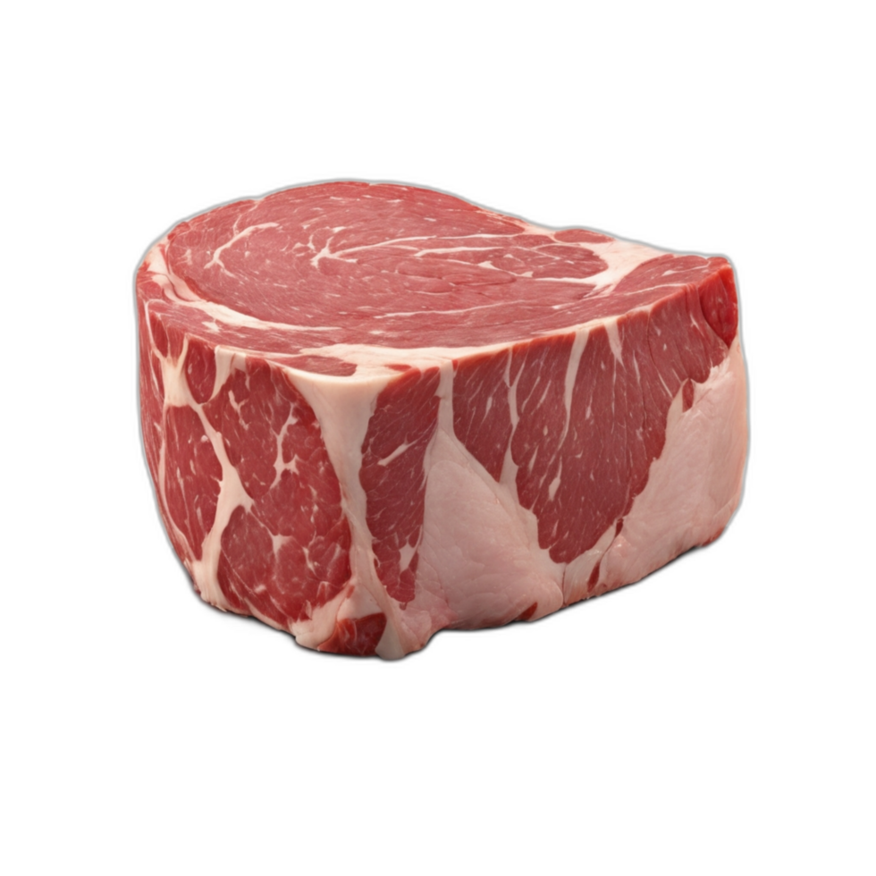 3d rendered Meat in its raw state png