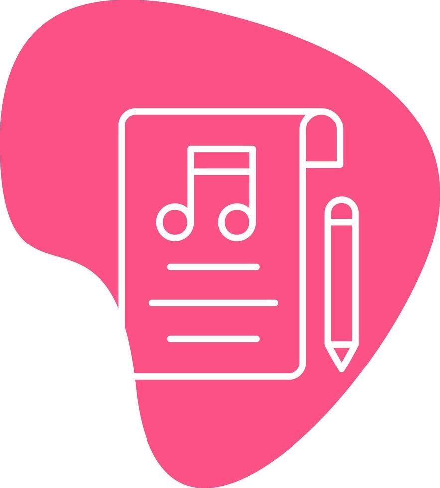 Music Composing Vector Icon