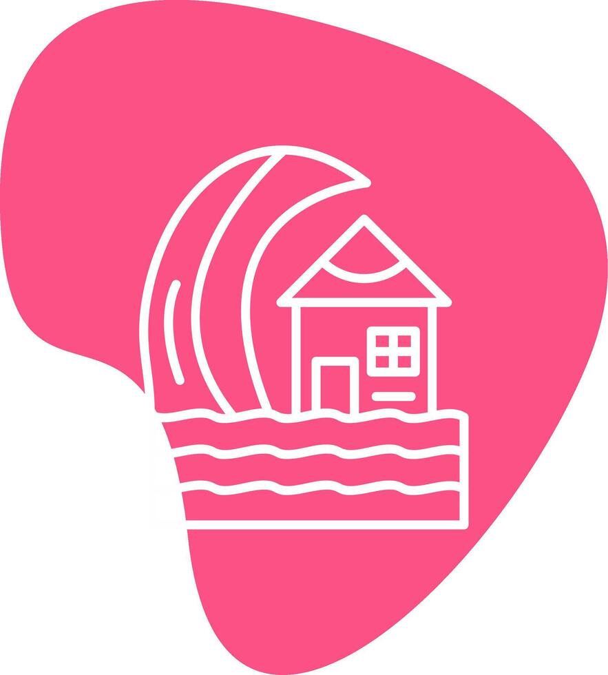 Tsunami Vector Icon