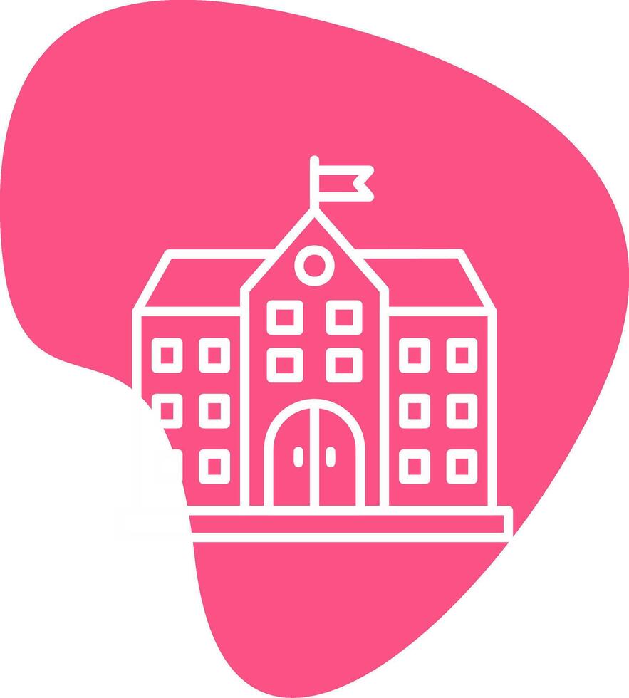 University Building Vector Icon