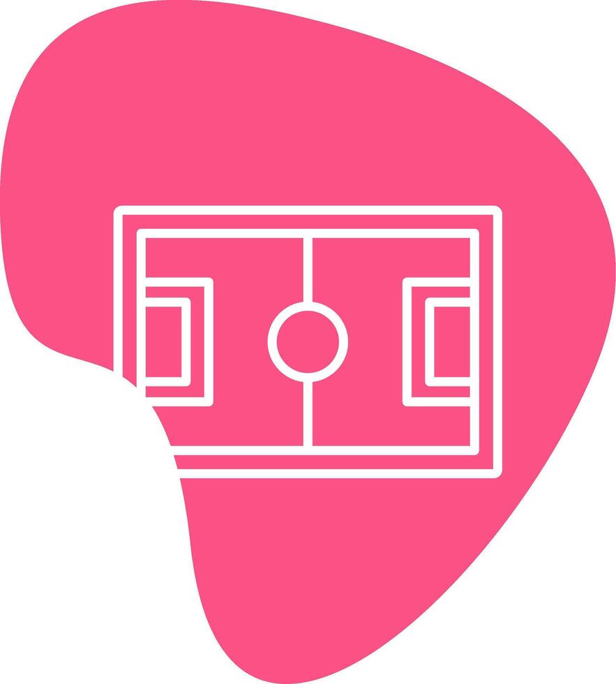 Football Ground Vector Icon