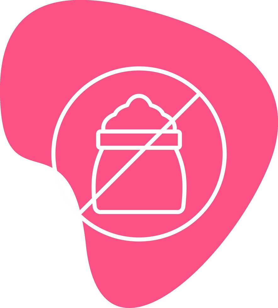 No Sugar Vector Icon