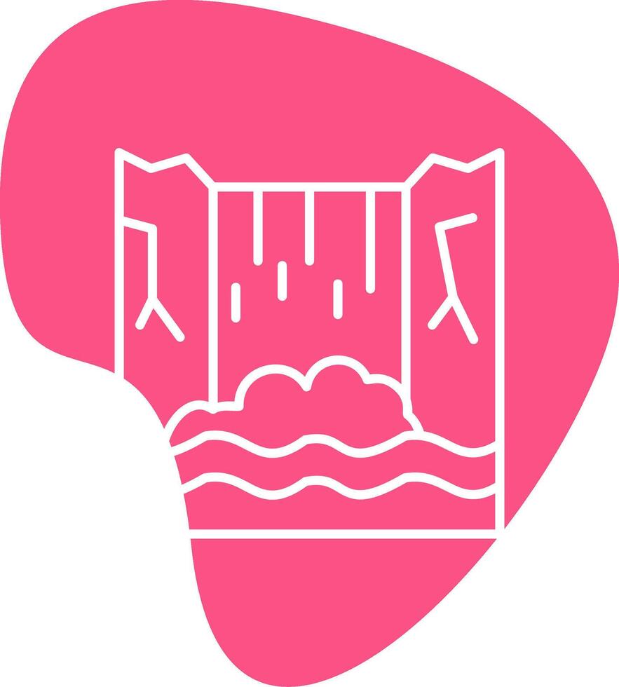 Waterfall Vector Icon