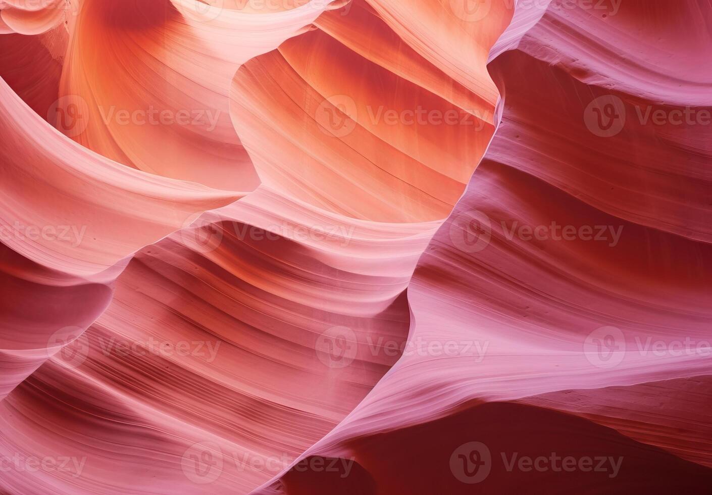 AI generated The Wave Sandstone Formations nature landscape Canyon in deserts photo