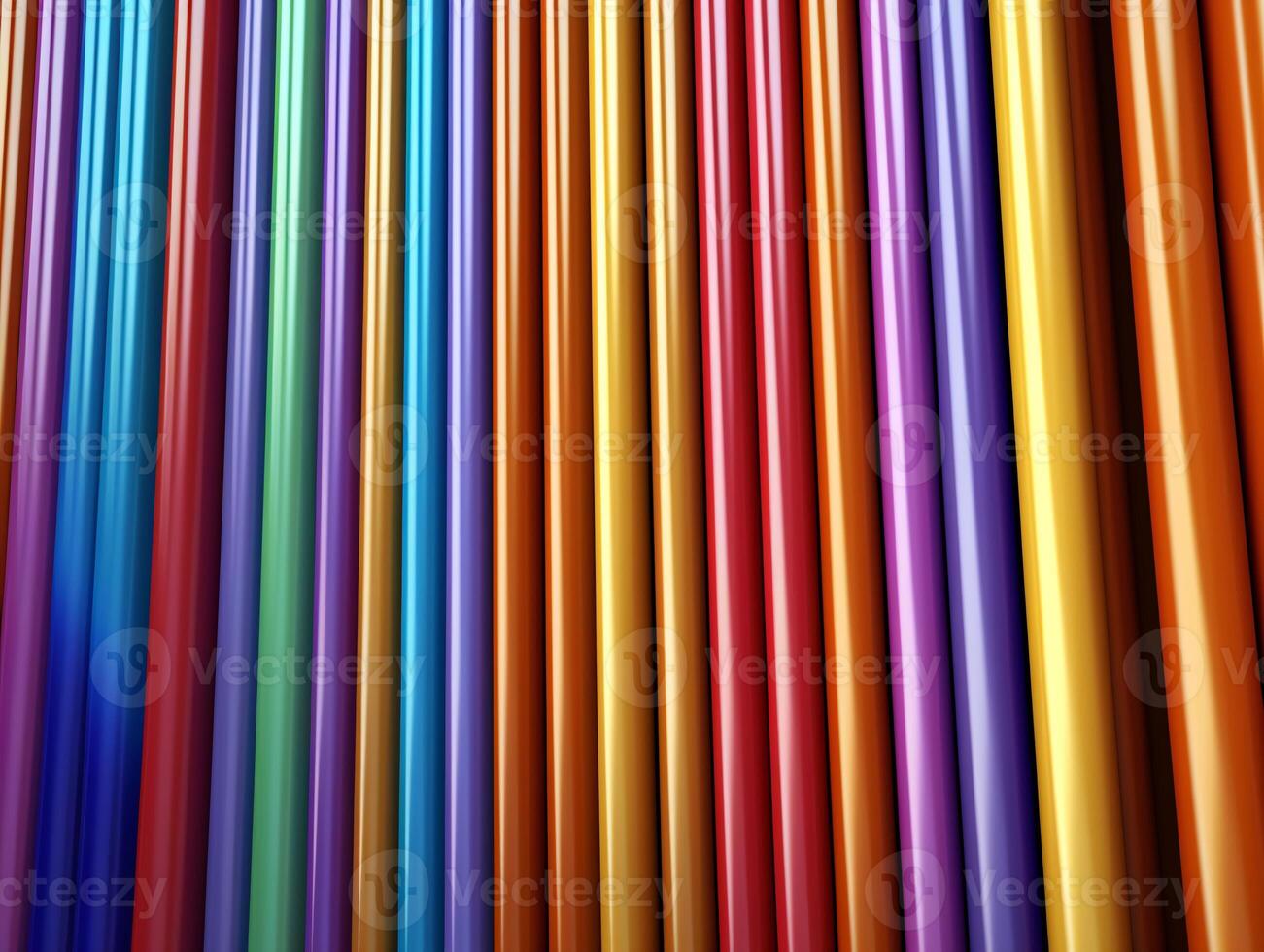 AI generated Colorful vertical stripes background Parallel Multicolored lines texture photo