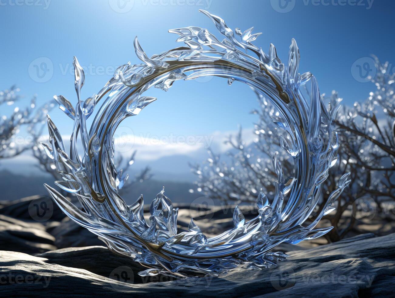 Ice Circle Stock Photos, Images and Backgrounds for Free Download