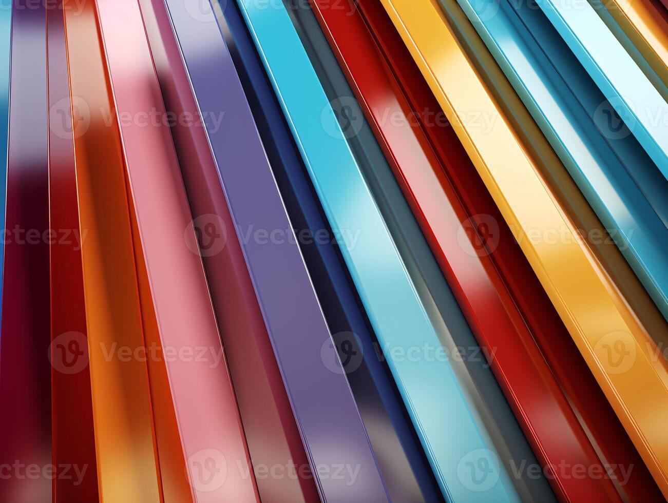 AI generated Colorful vertical stripes background Parallel Multicolored lines texture photo