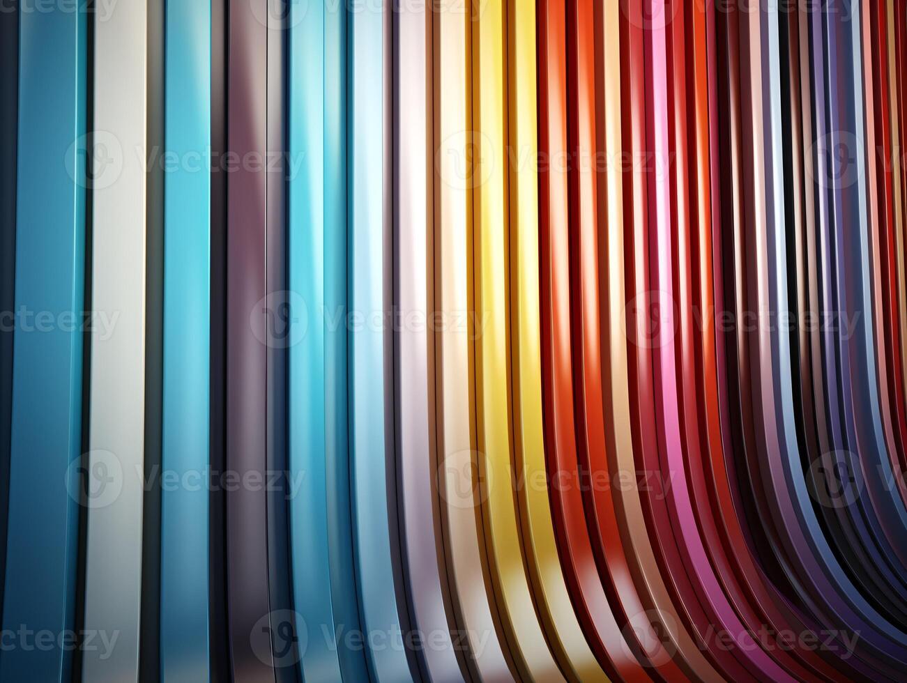 AI generated Colorful vertical stripes background Parallel Multicolored lines texture photo