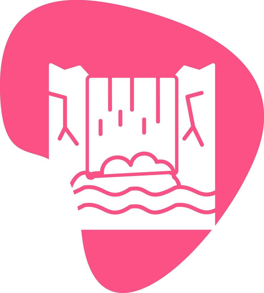 Waterfall Vector Icon
